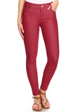 Cotton-Blend 5-Pocket Skinny Jeggings