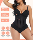 Back U Design Comfy Compression Shapewear with 5 Steel Bones