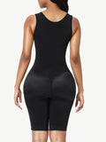 Fajas Body Shaper Lace Open Crotch Flatten Tummy