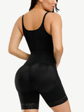Faja 3 Layers of Abdomen Adjustable Strap Postsurgical Full Body Shaper