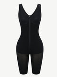 Fajas Body Shaper Lace Open Crotch Flatten Tummy