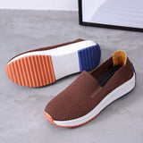 Women Casual Solid Color Breathable Sneakers