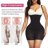 Faja Body Shaper With Detachable Straps Side Zip