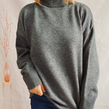 Oversized Turtleneck Sweater