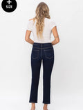 Brea Curvy Ankle Slim Straight Jeans