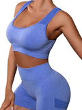 Scoop Neck Tank and Shorts Active Set