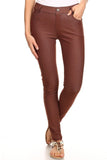 Cotton-Blend 5-Pocket Skinny Jeggings