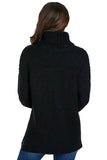 Black Turtleneck Sweater