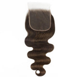 Medium Brown Body Wave 5x5 HD Lace Closure