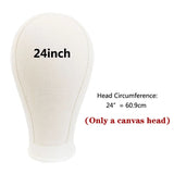 Canvas Wig Head with Table Clamp Stand