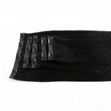 Jet Black Seamless Clip-ins