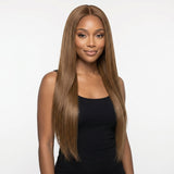 Medium Chestnut Brown Invisible Clip-ins
