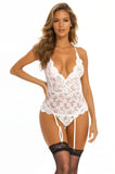 Lace Garter Camisole Set