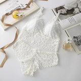 Floral Lace Bra & Panty Set