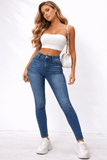 High Waist Stretch Skinny Jeans