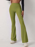 Scrunch-Back Flare Leggings