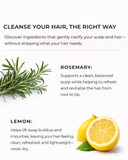 Lemon & Rosemary Clarifying Shampoo - view 3