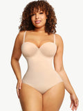 Aubriras Fancy Cupped Panty Bodysuit